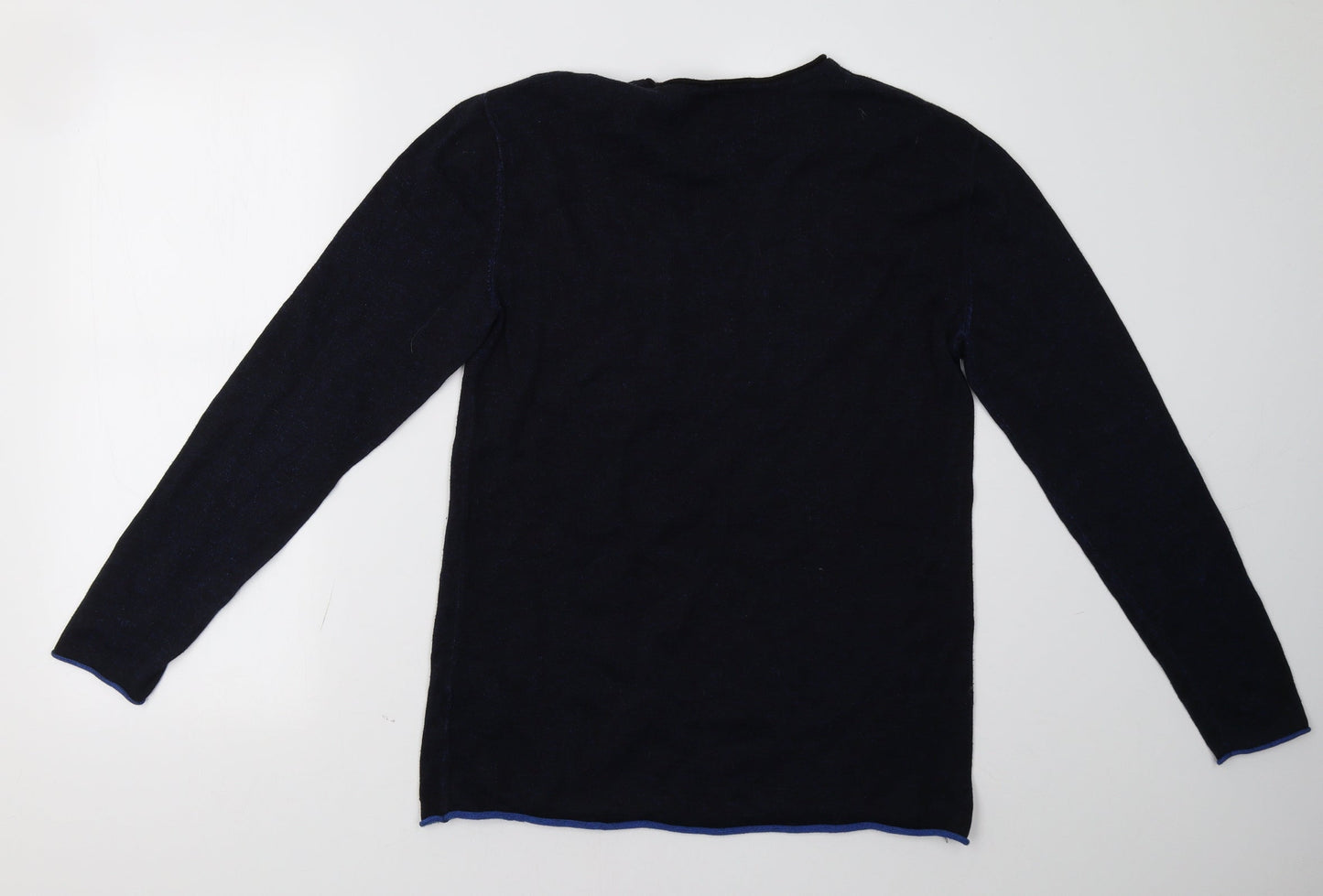 Mens UK Size S H&M Blue Pullover Sweatshirt