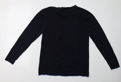 Mens UK Size S H&M Blue Pullover Sweatshirt