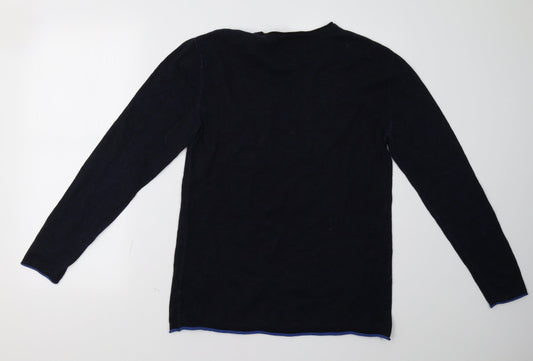 Mens UK Size S H&M Blue Pullover Sweatshirt