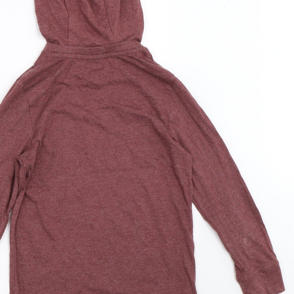 F&F Boys Red   Pullover Hoodie Size 6-7 Years