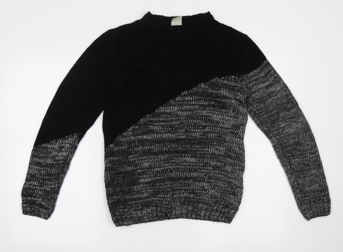 Additional front view of DF women’s grey jumper, size XS