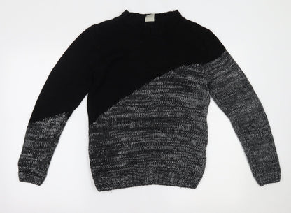 Additional front view of DF women’s grey jumper, size XS