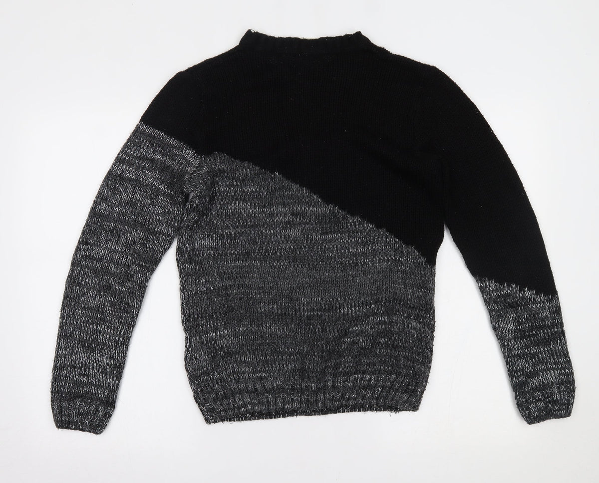 Back view of DF women’s grey jumper, size XS