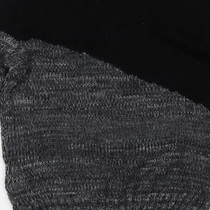 Brand and care label for DF women’s grey jumper, size XS