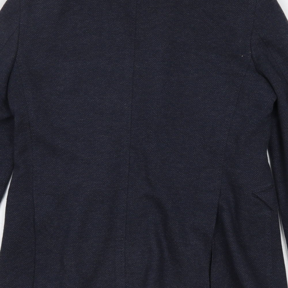 Mens UK Size 40 Preworn Regular Blue Suit Jacket