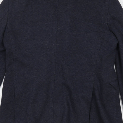 Mens UK Size 40 Preworn Regular Blue Suit Jacket