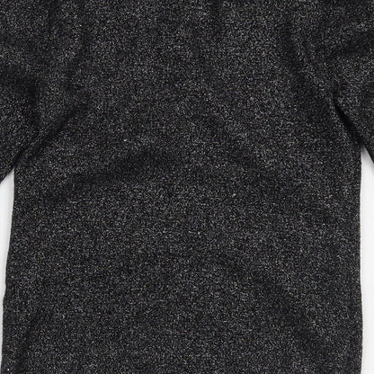 Womens UK Size 10 M&Co Silver Basic Blouse
