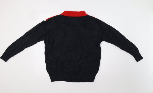Womens UK Size XS H&M Multicoloured Pullover Jumper