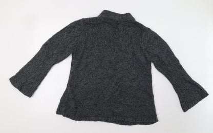 Womens UK Size M BM Grey Cardigan Jumper