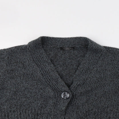 Womens UK Size M BM Grey Cardigan Jumper