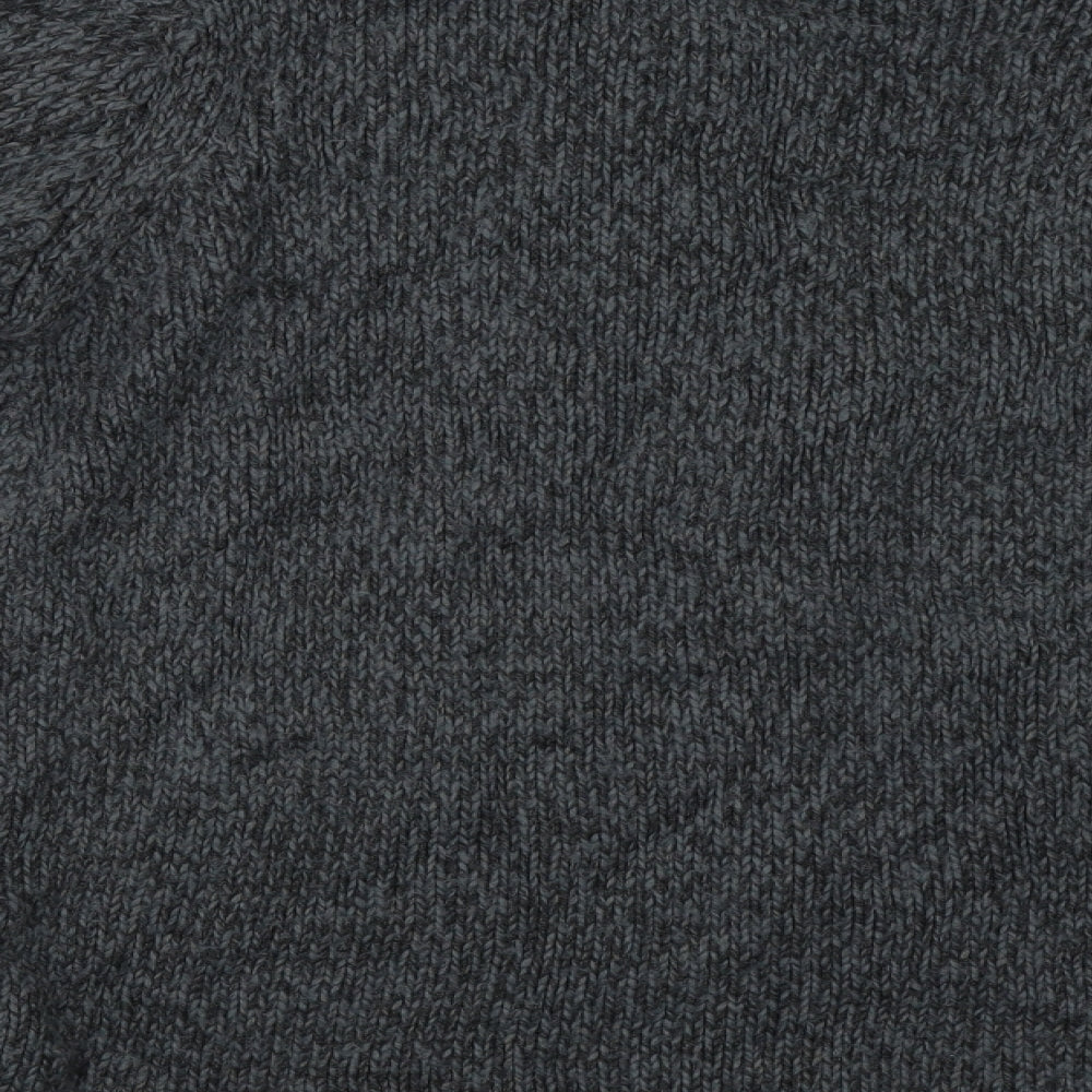 Womens UK Size M BM Grey Cardigan Jumper