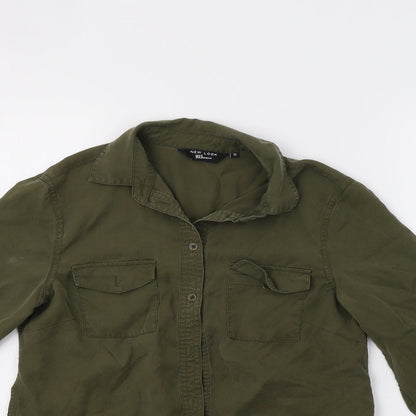 New Look Girls Green   Basic Button-Up Size 12 Years