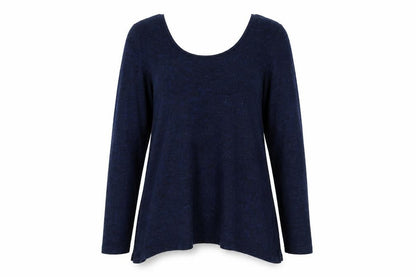 Front view of Akemi+Kin women’s blue jumper, size S