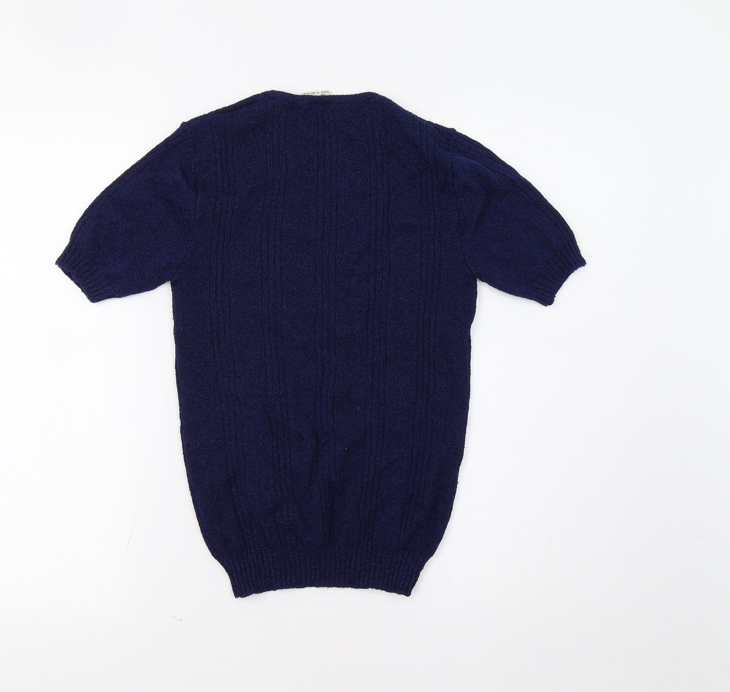Womens UK Size 14 M&S Blue Pullover Jumper
