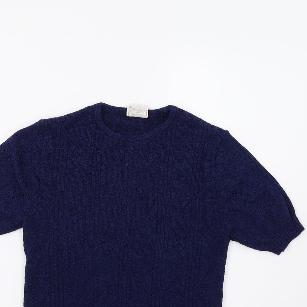 Womens UK Size 14 M&S Blue Pullover Jumper