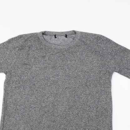 Primark Womens Grey   Jumper Dress  Size 8