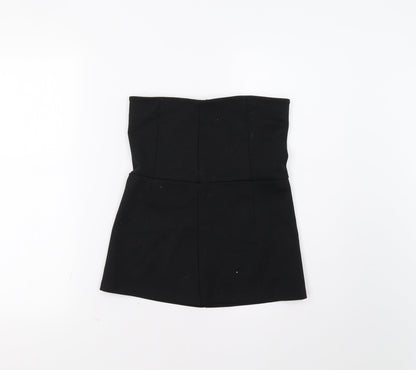 Womens UK Size 10 As You Black Basic Blouse