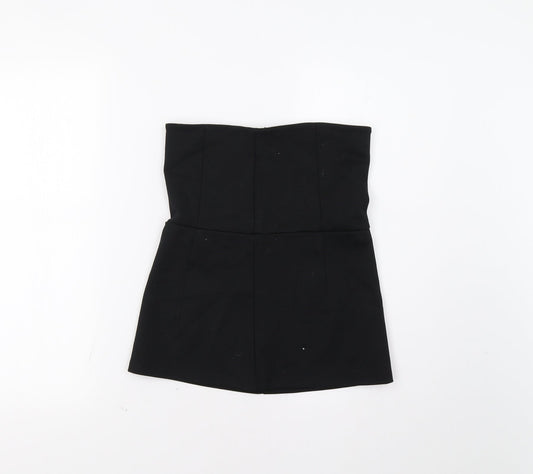 Womens UK Size 10 As You Black Basic Blouse