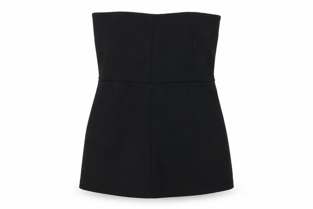 Womens UK Size 10 As You Black Basic Blouse