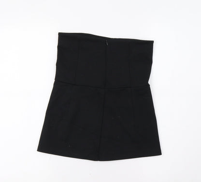 Womens UK Size 10 As You Black Basic Blouse