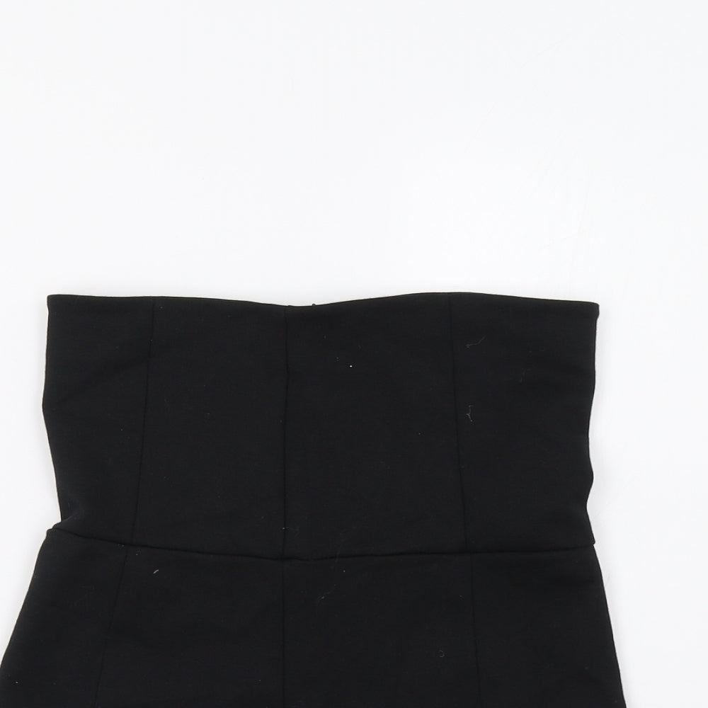 Womens UK Size 10 As You Black Basic Blouse