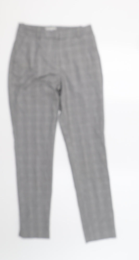 Womens UK Size 6 H&M Regular Fit Dress Pants Grey Trousers