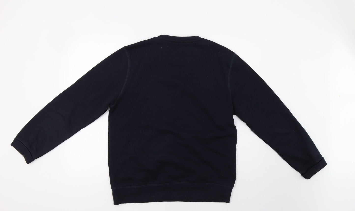 Mens UK Size M Matalan Blue Vest Sweatshirt