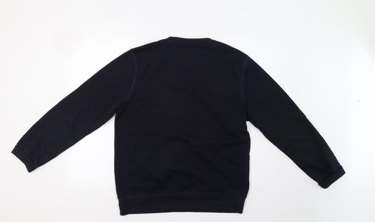 Mens UK Size M Matalan Blue Vest Sweatshirt