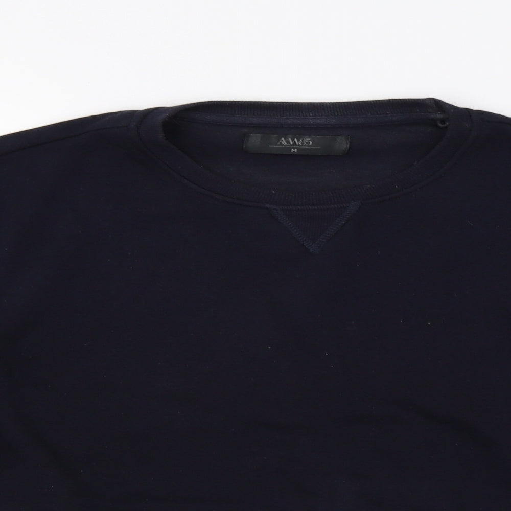 Mens UK Size M Matalan Blue Vest Sweatshirt