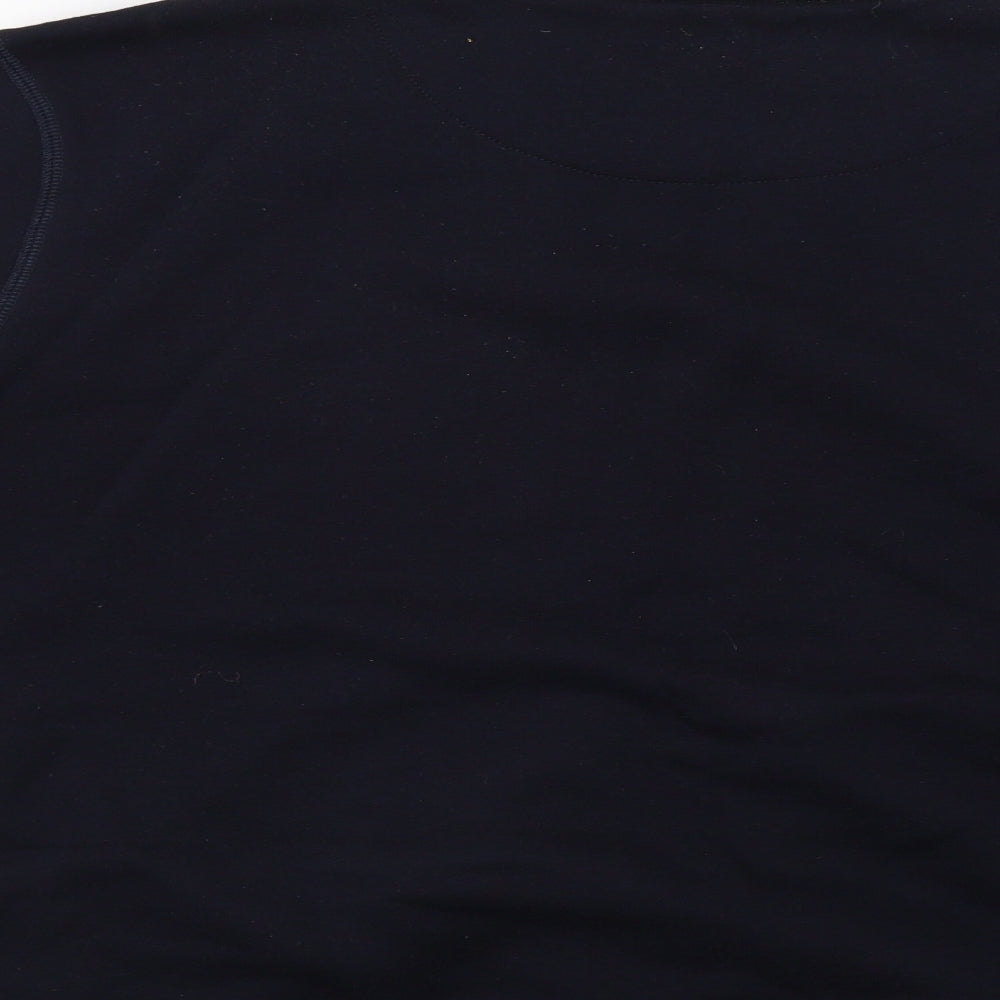 Mens UK Size M Matalan Blue Vest Sweatshirt