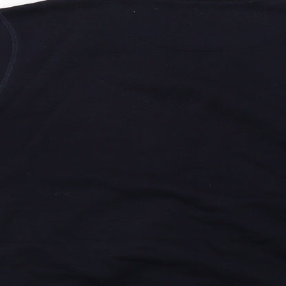 Mens UK Size M Matalan Blue Vest Sweatshirt