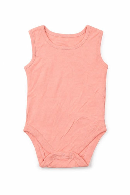 Front view of George Baby Pink Romper One-Piece, size 12-18, Months