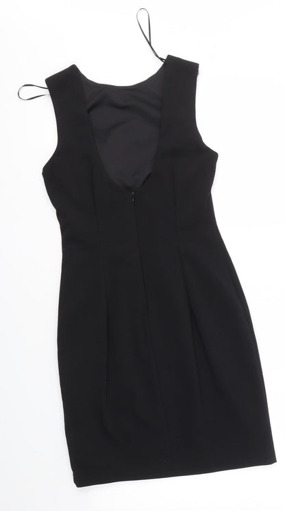 Zara Womens Black   Pencil Dress  Size S