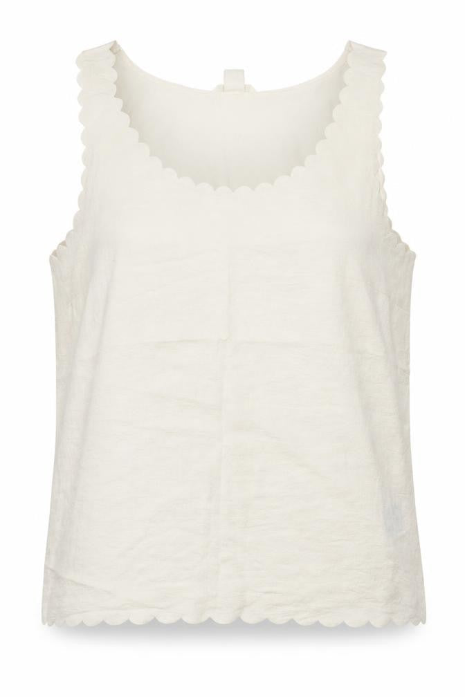 Womens UK Size L H&M Ivory Basic Blouse