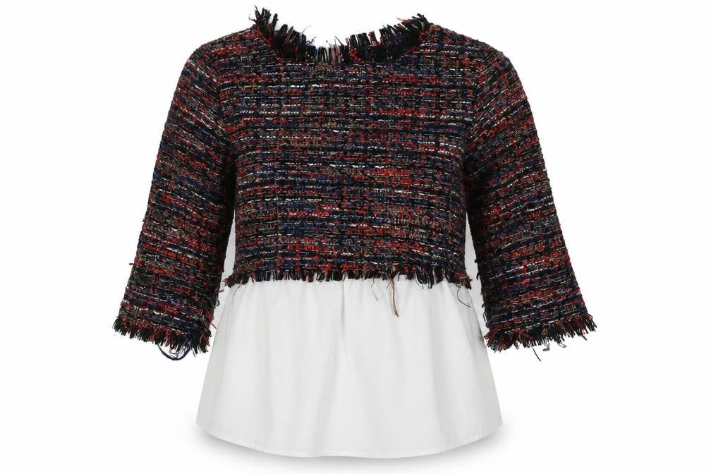Womens UK Size S Zara Multicoloured Basic Blouse
