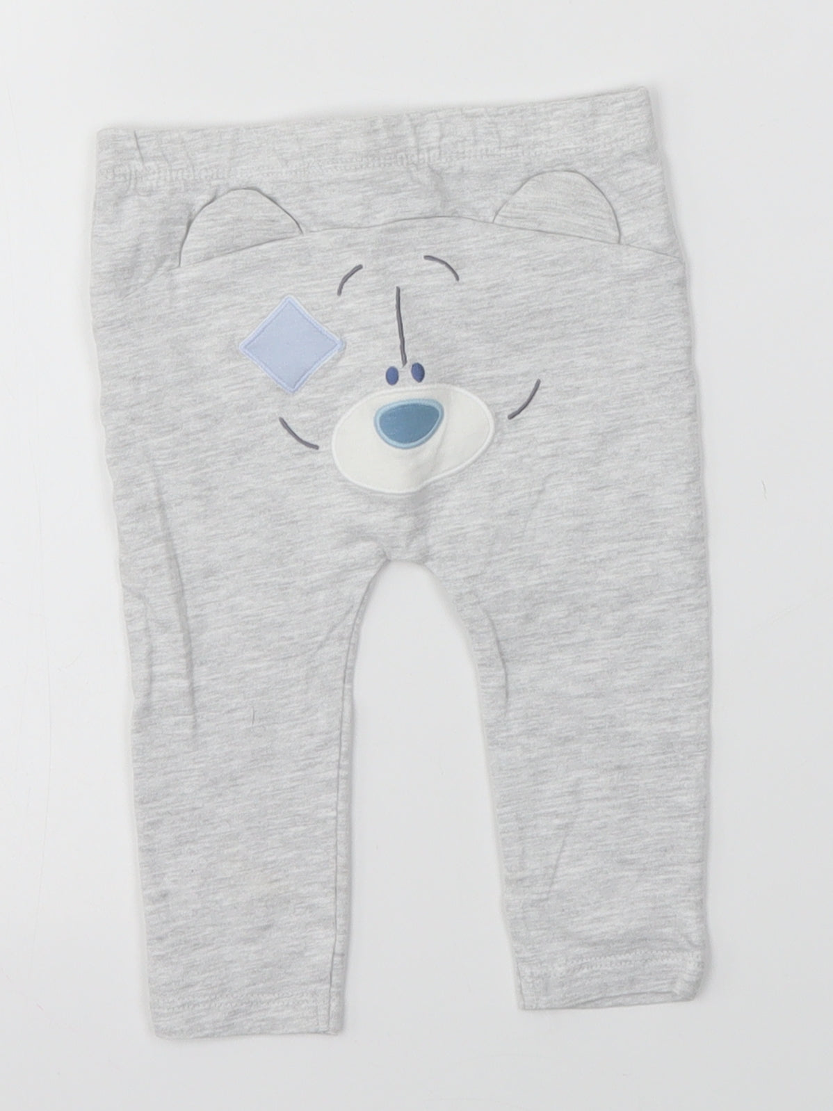 F&F Baby Grey   Jogger Leggings Size 6-9 Months  - Me to you