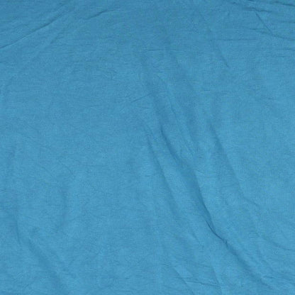 Womens UK Size 12 ROMAN Blue Basic T-Shirt