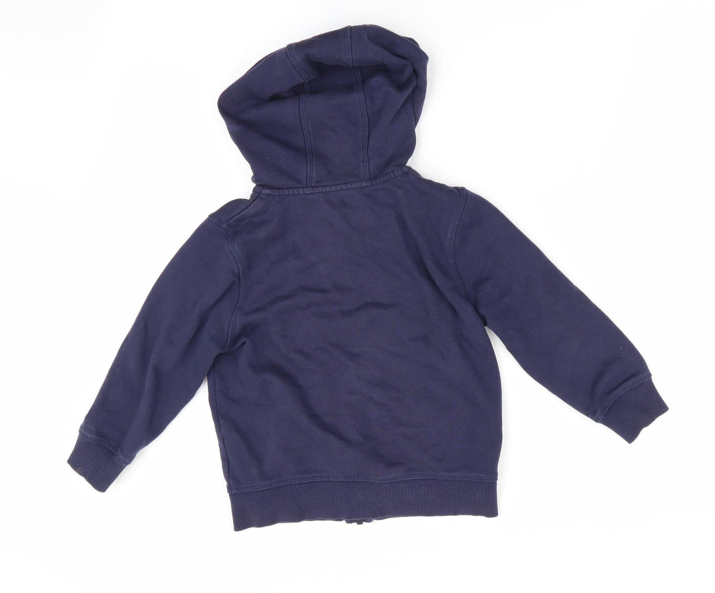 George Boys Blue   Full Zip Hoodie Size 3-4 Years