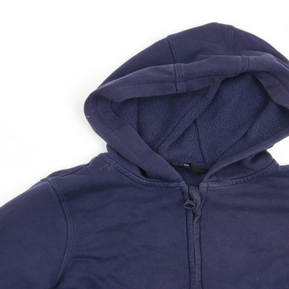 George Boys Blue   Full Zip Hoodie Size 3-4 Years