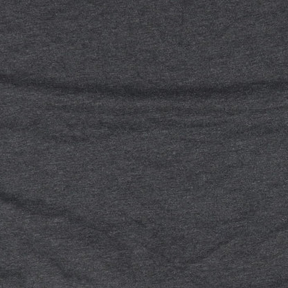 New Look Womens Grey Solid   Pyjama Top Size M  - Front Tie Top - Satur-yay