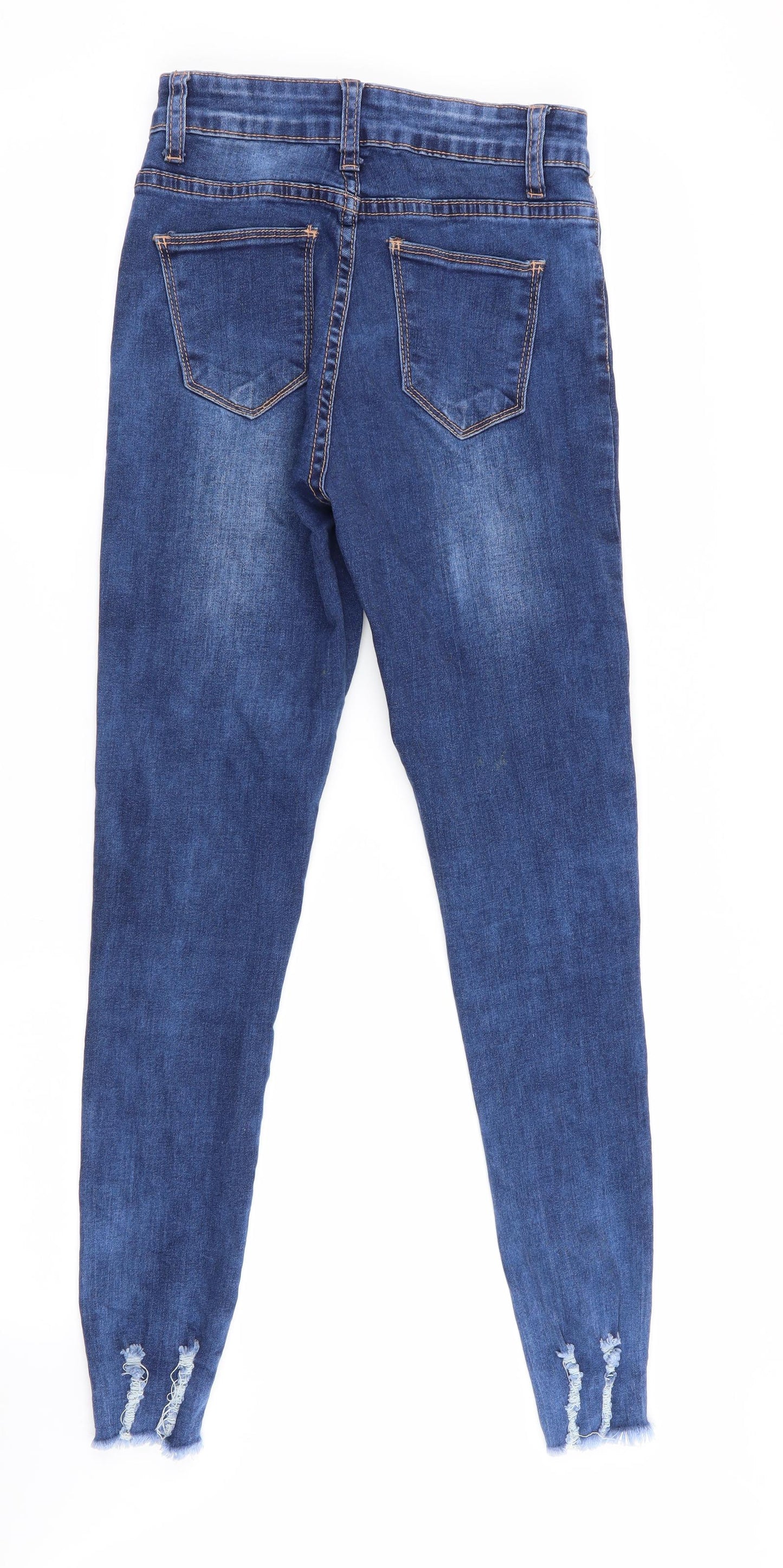 Miss R J Womens Blue   Skinny Jeans Size 6 L28 in