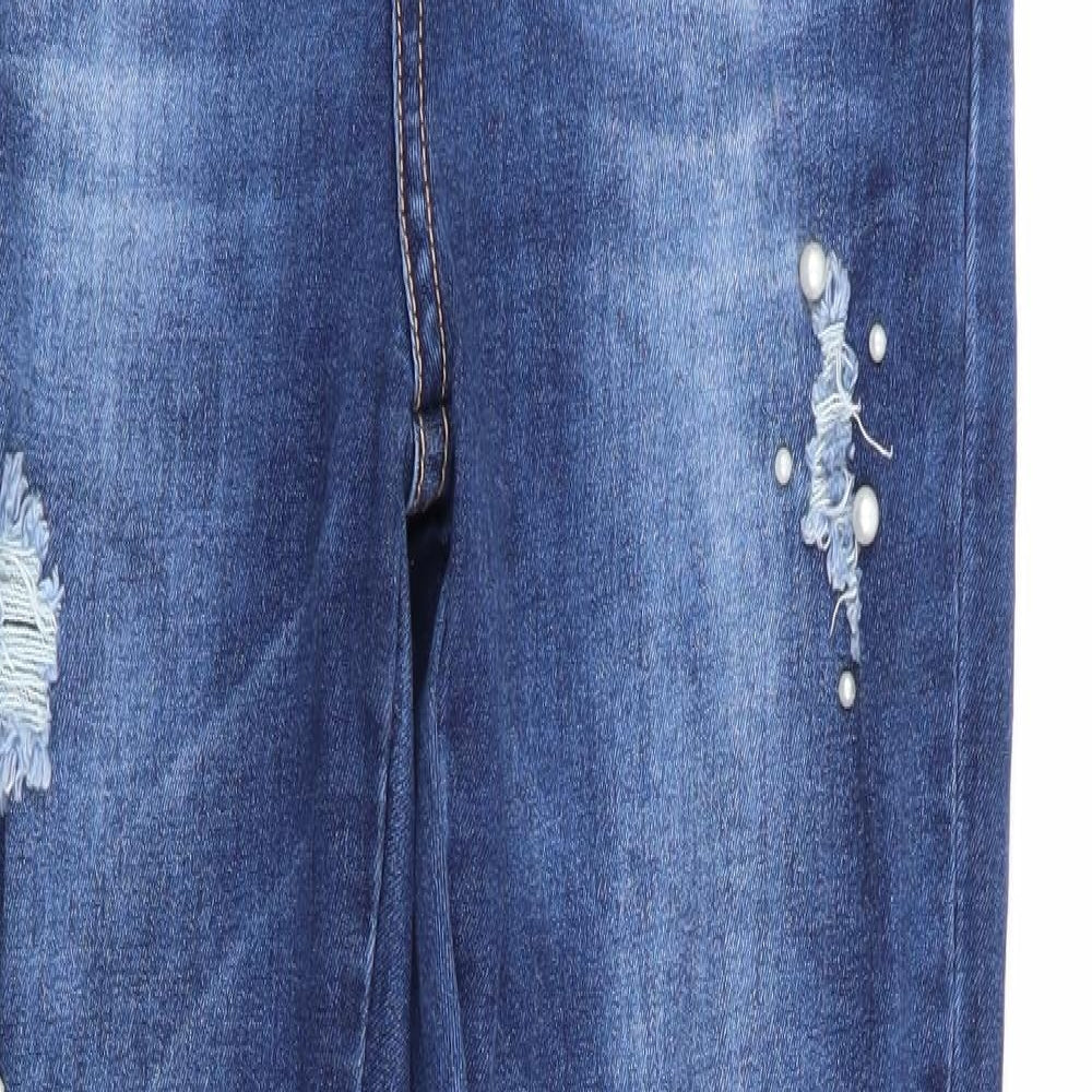 Miss R J Womens Blue   Skinny Jeans Size 6 L28 in