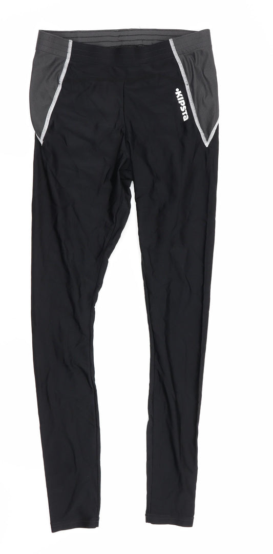Kipsta Womens Black   Compression Leggings Size M L28 in