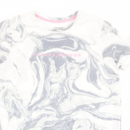 Primark Girls Grey Animal Print   Dress Size 13-14 Years