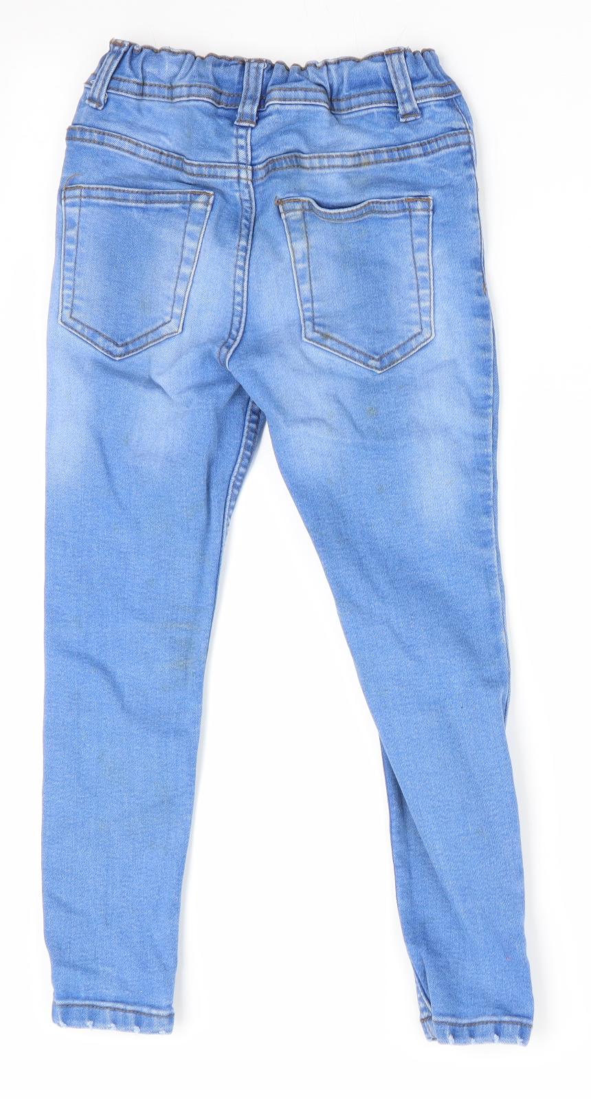 Denim Co Girls Blue   Skinny Jeans Size 5-6 Years