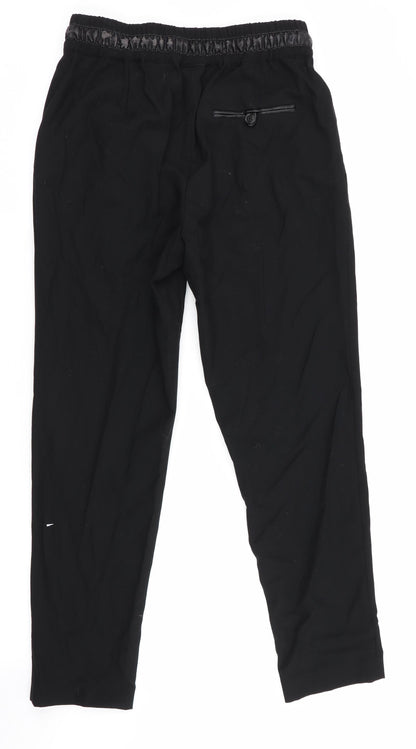Womens UK Size 6 Zara Regular Fit  Black Trousers