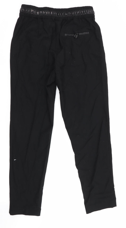 Womens UK Size 6 Zara Regular Fit  Black Trousers