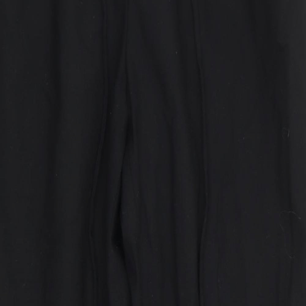 Womens UK Size 6 Zara Regular Fit  Black Trousers