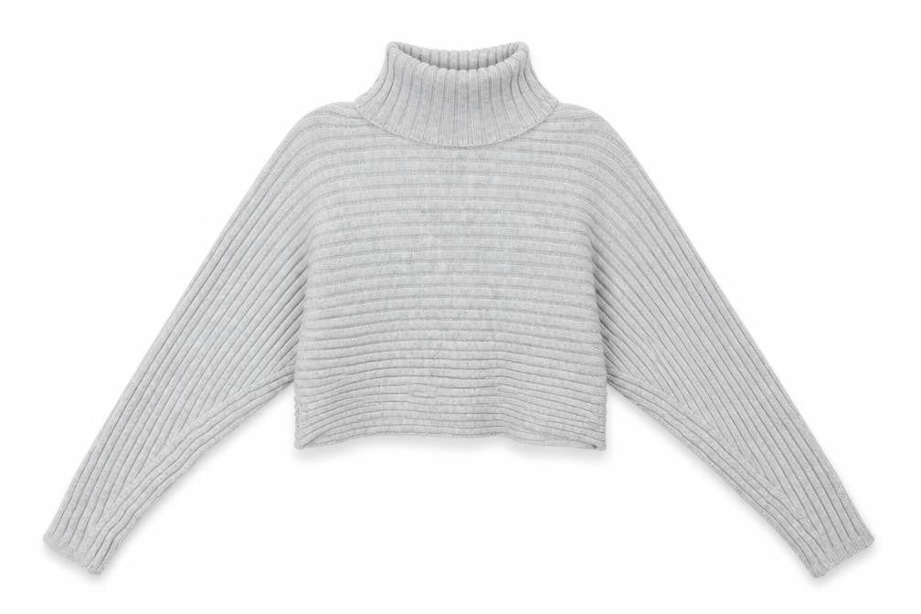 Womens UK Size M New Look Grey Pullover Jumper