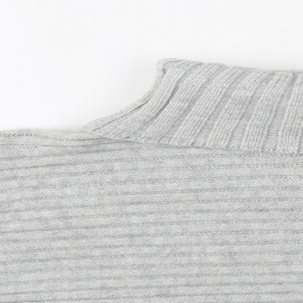 Womens UK Size M New Look Grey Pullover Jumper